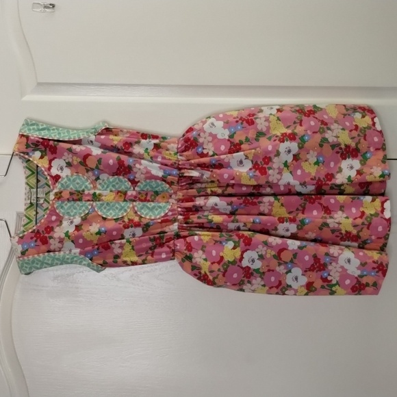 Matilda Jane women's XS Leah floral print sleeveless dress lined - Picture 1 of 10